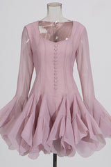 Miranda Asymmetric Hem Mini Dress | Dress In Beauty