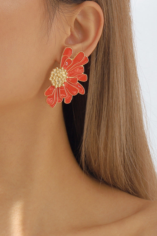 Sibyl Demi Flower Earrings | Dress In Beauty