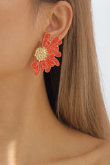 Sibyl Demi Flower Earrings | Dress In Beauty