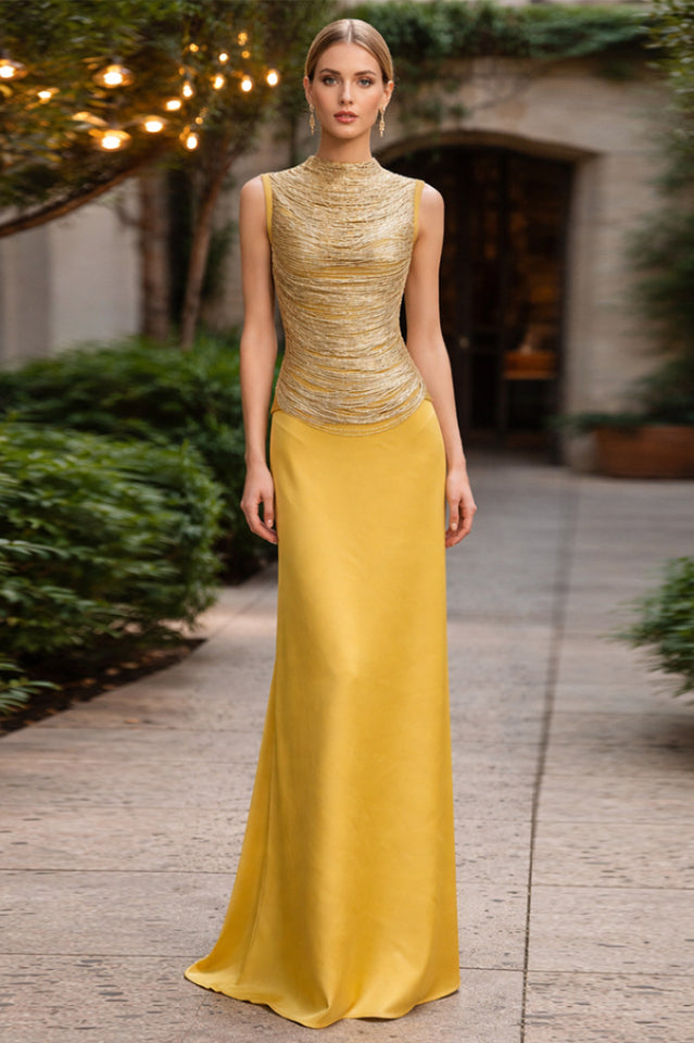 Fedde Fringe Satin Skirt Set | Dress In Beauty