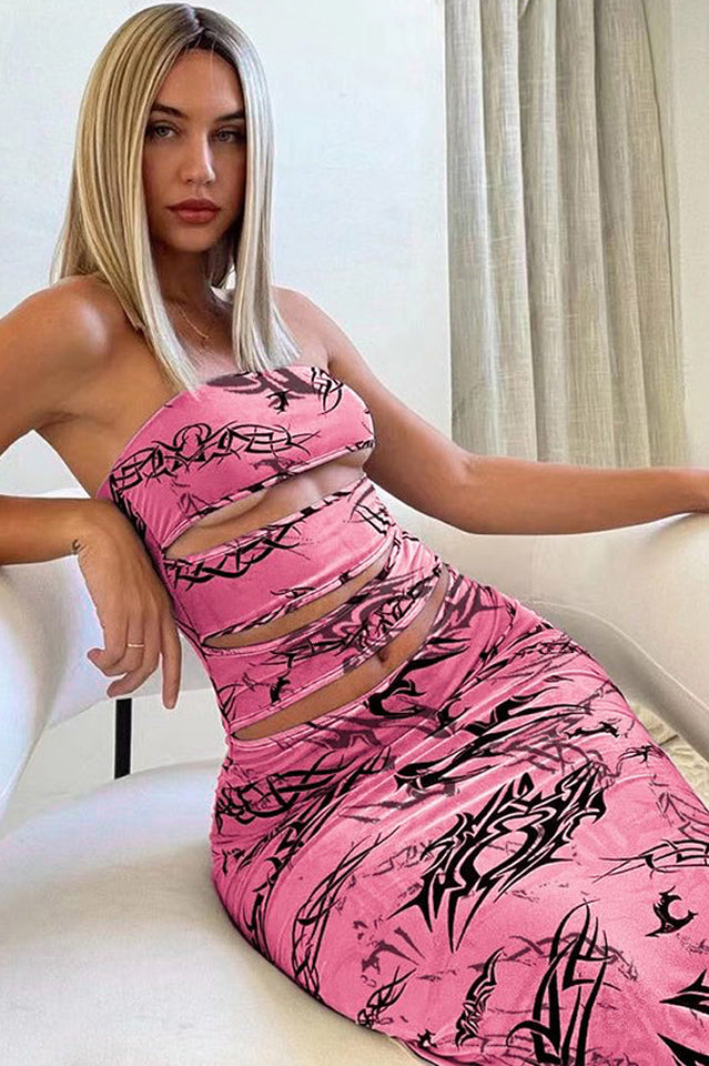 Bad Babe Mesh Maxi Dress | Dress In Beauty
