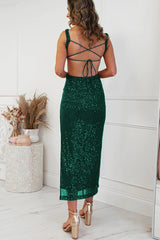 Lulana Sequin Midi Dress | Dress In Beauty
