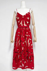 Jisoo Floral Lace Dress