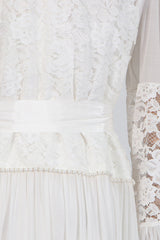 Quenna Lace Panel Midi Dress | Dress In Beauty