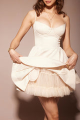 Mademoiselle Ballerina Pink Tulle Mini Dress | Dress In Beauty