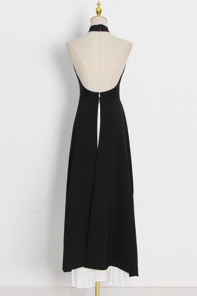 Victoria Layered Halter Gown Set | Dress In Beauty