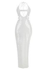 Taytum Halter Asymmetrical White Dress | Dress In Beauty