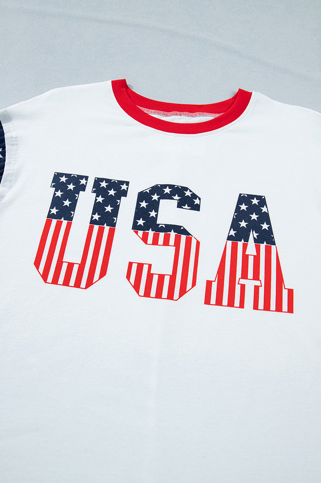 All American Girl Boyfriend Tee | Dress In Beauty