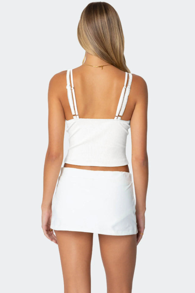 Lacey Layered Tank Top | Dress In Beauty