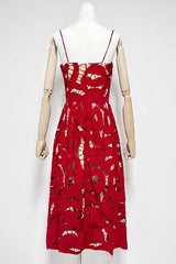 Jisoo Floral Lace Dress