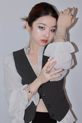 Handmade Acrylic Crystal Bracelet | Dress In Beauty