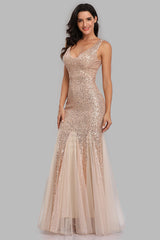 Adeline Sparkly Sequin Fishtail Gown | Dress In Beauty