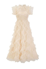 Maxine Floral Embroidery Sleeveless Maxi Dress | Dress In Beauty
