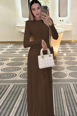 Amanda Twist Front Maxi Dress