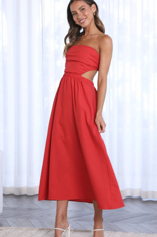 Vella Cutout Midi Dress | Dress In Beauty