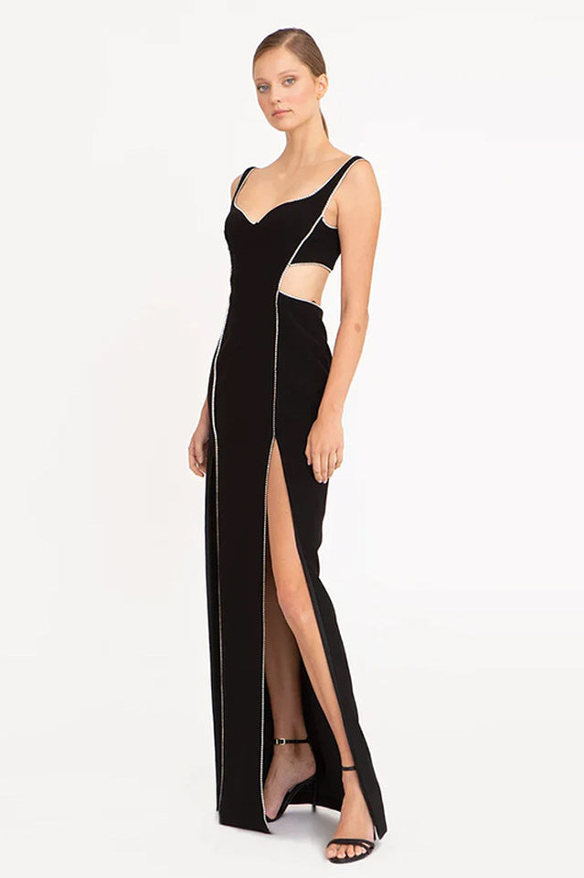 Martha Black High Slits Dress | Dress In Beauty