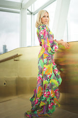 Asfrid Printed Maxi Dress | Dress In Beauty