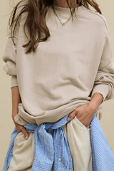 Hamptons Cotton Blend Pullover Sweater