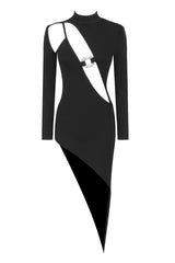 Pamela Asymmetrical Midi Dress | Dress In Beauty
