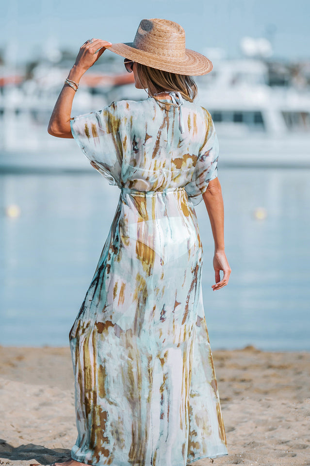Leopard Print Kimono Bikini Cover Up | Dress In Beauty