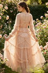 Polka Dot Sequin Embellishment Tulle Dress | Dress In Beauty