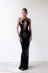 Darcy Backless Cutout Sequin Dress | Dress In Beauty