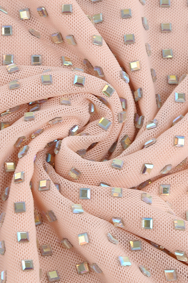 Crystal Nude Dress | Dress In Beauty