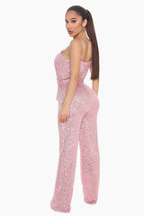 Can't Hide The Shine Sequin Jumpsuit | Dress In Beauty