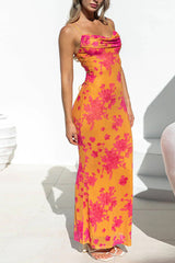 Sweet Spot Mesh Maxi Dress | Dress In Beauty