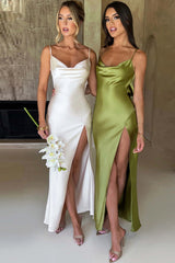 KAYLE Satin Cami Dress