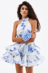 Marissa Oversized Bow Tiered Mini Dress | Dress In Beauty