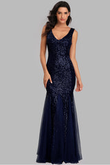 Adeline Sparkly Sequin Fishtail Gown | Dress In Beauty