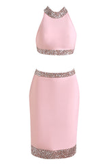 Charlee Two Piece Pink Sets | Dress In Beauty