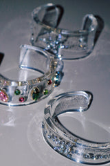 Handmade Acrylic Crystal Bracelet | Dress In Beauty