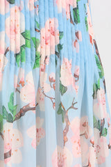 Daryl Strappy Floral Printed Maxi Dress