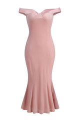 Vianey Velvet Midi Dress | Dress In Beauty