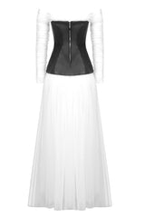 Kallatos Mesh Patchwork Dress | Dress In Beauty