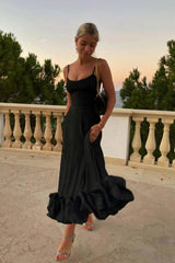 Flounce Bustier Midi Dress | Dress In Beauty