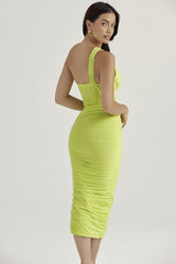 Asymmetric Cutout Midi Dress | Dress In Beauty