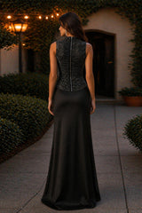 Fedde Fringe Satin Skirt Set | Dress In Beauty
