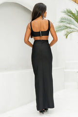 Martha Black High Slits Dress | Dress In Beauty