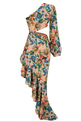 Cassidy One Shoulder Floral Maxi Dress | Dress In Beauty