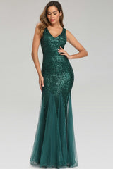 Adeline Sparkly Sequin Fishtail Gown | Dress In Beauty