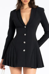Phoebe Long Sleeve Mini Dress