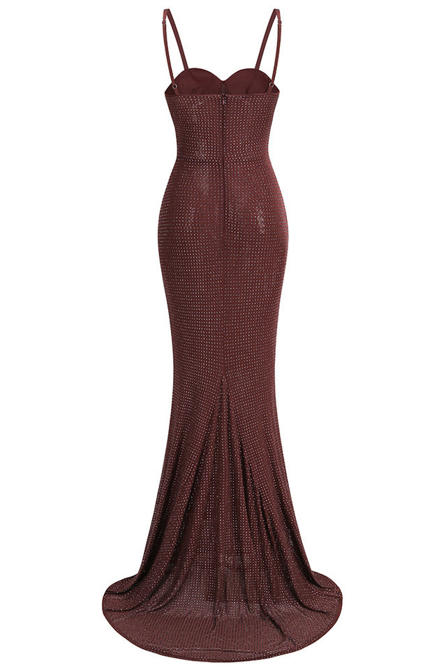 Serenity Rhinestone Cami Maxi Dress | Dress In Beauty