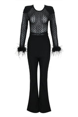 MONIQUE Long Sleeves Jumpsuit | Dress In Beauty