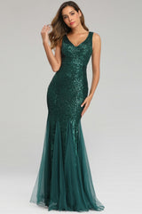 Adeline Sparkly Sequin Fishtail Gown | Dress In Beauty