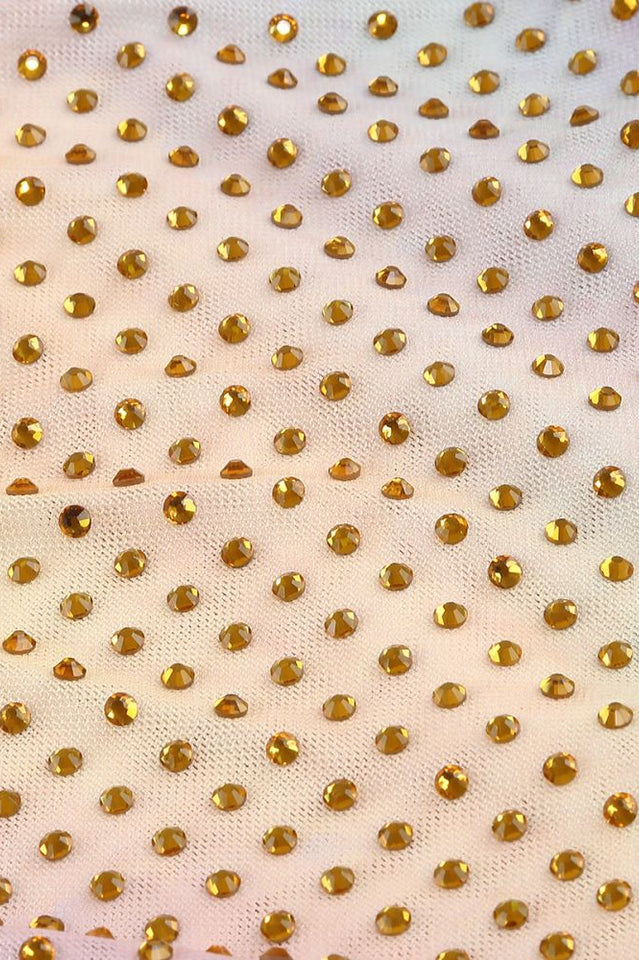 Rhinestone Embellished One Shoulder Dress | Dress In Beauty