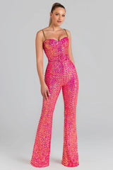 Lucinda Gold Jumpsuit | Dress In Beauty