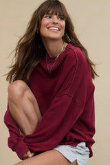 Hamptons Cotton Blend Pullover Sweater